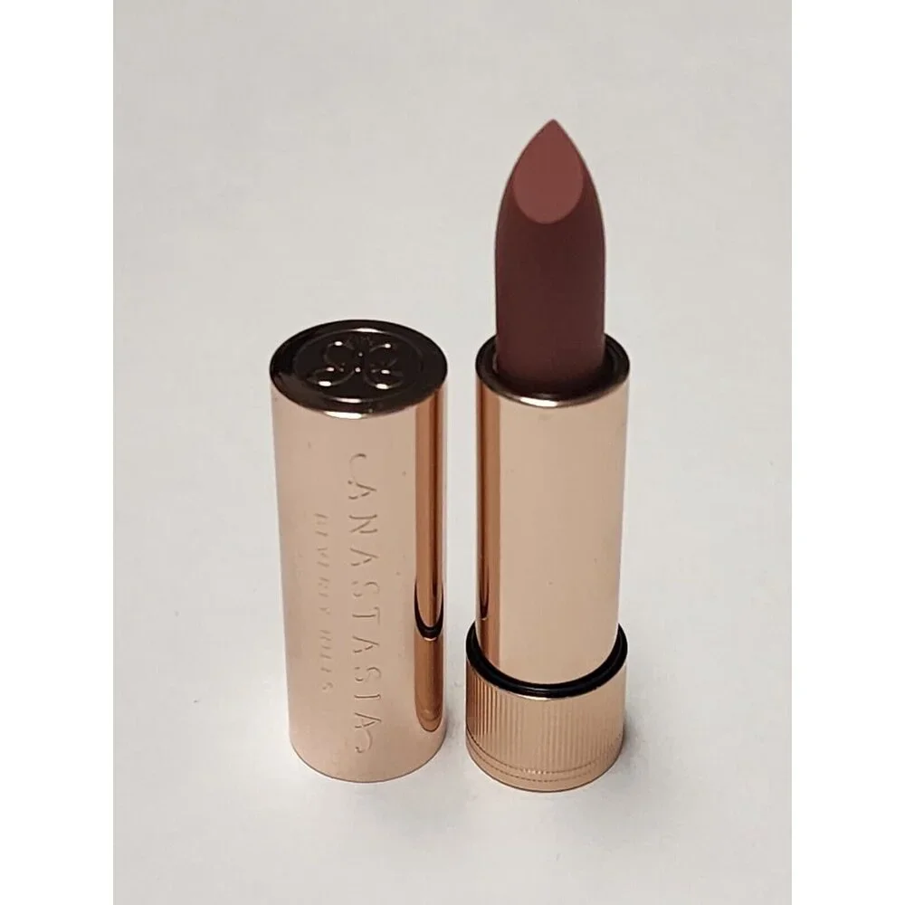 Anastasia Beverly Hills ABH Satin Lipstick Peach Amber No Box